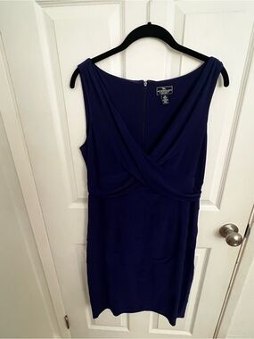 American Living Sleeveless Midi Dress in Deep Navy